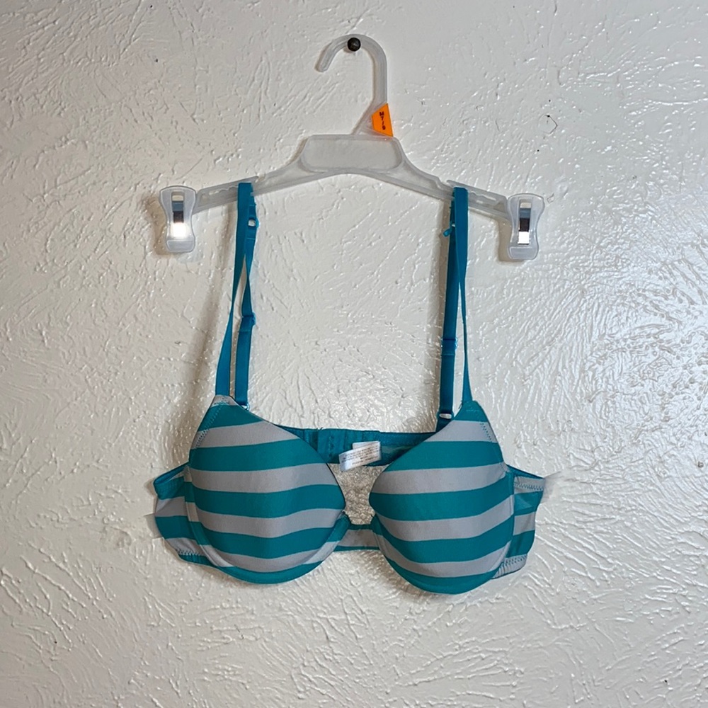 SO bra• Blue and White Striped•
